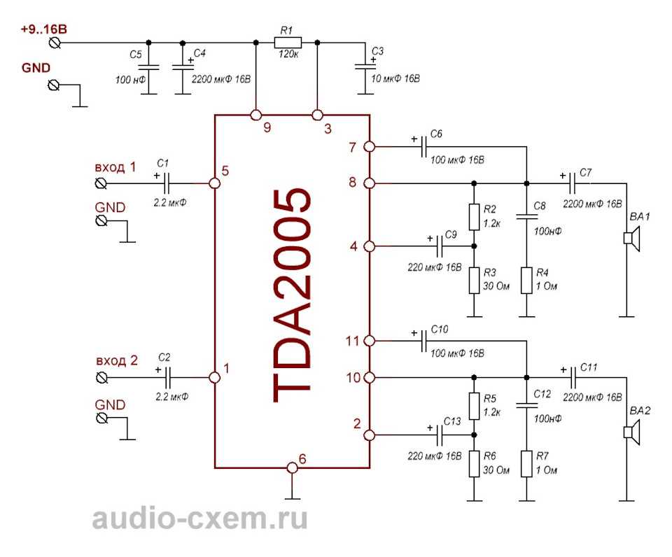 Hi-fi усилитель на микросхеме tda7294 / tda7293 - audiokiller's site