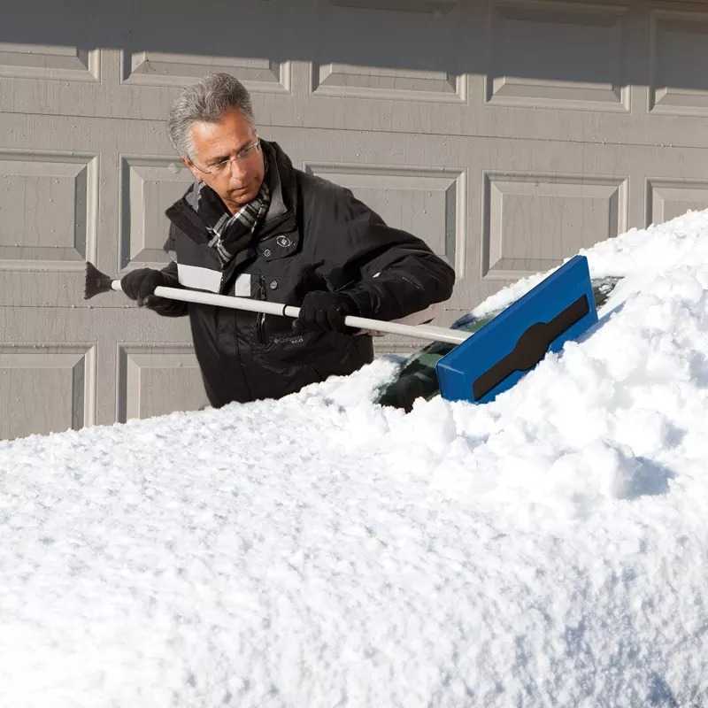 Правильно чистим машину от снега и льда - как отремонтировать ваз