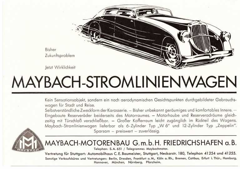 Интересные факты истории бренда maybach - авто драйв