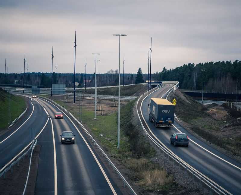 Финские дороги зимой - это финляндия