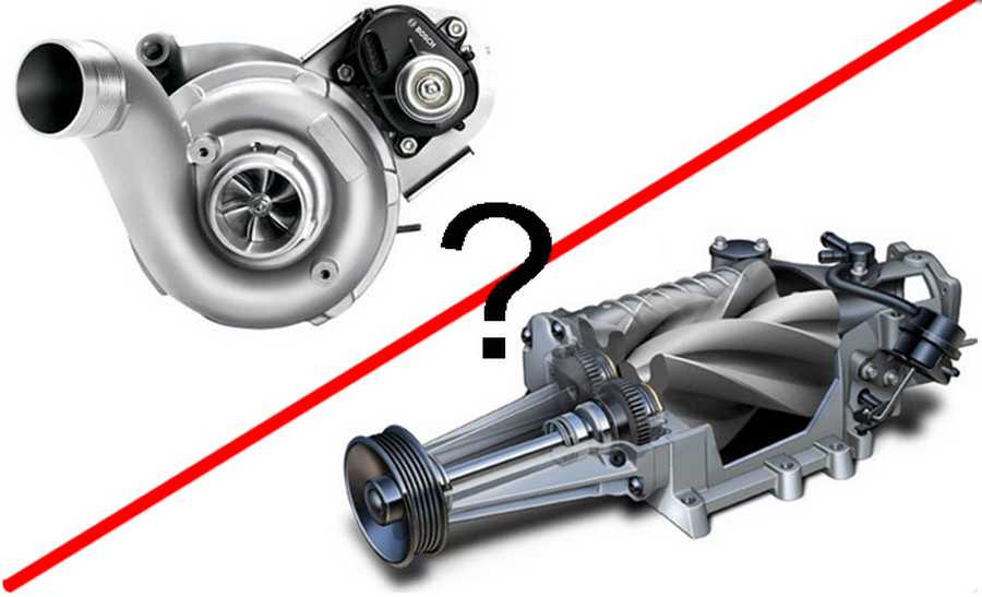 Что лучше: турбина или механический компрессор?