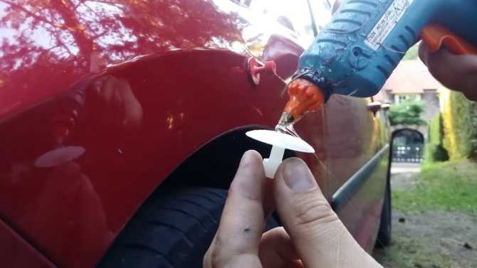 Выпрямление вмятин на автомобиле без покраски своими руками - беспокрасочное удаление | dorpex.ru