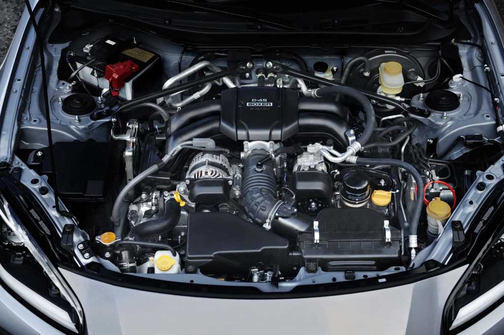 Subaru brz 2 (2021-2022): двигатель без турбо, характеристики.