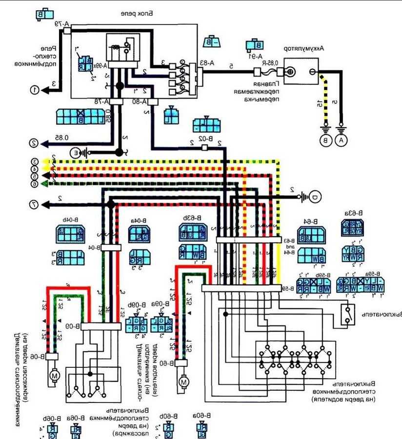 Схема электрооборудования mitsubishi lancer 9 – электросхемы