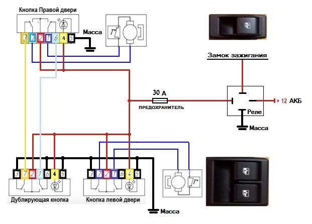 Правильные схемы подключения электростеклоподъемников (эсп) и доводчика стекол: drive2