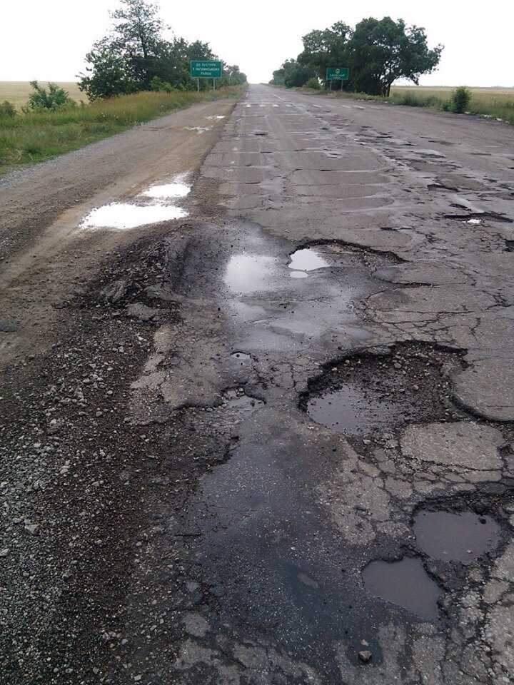 Карта состояния дорог украины - автострада