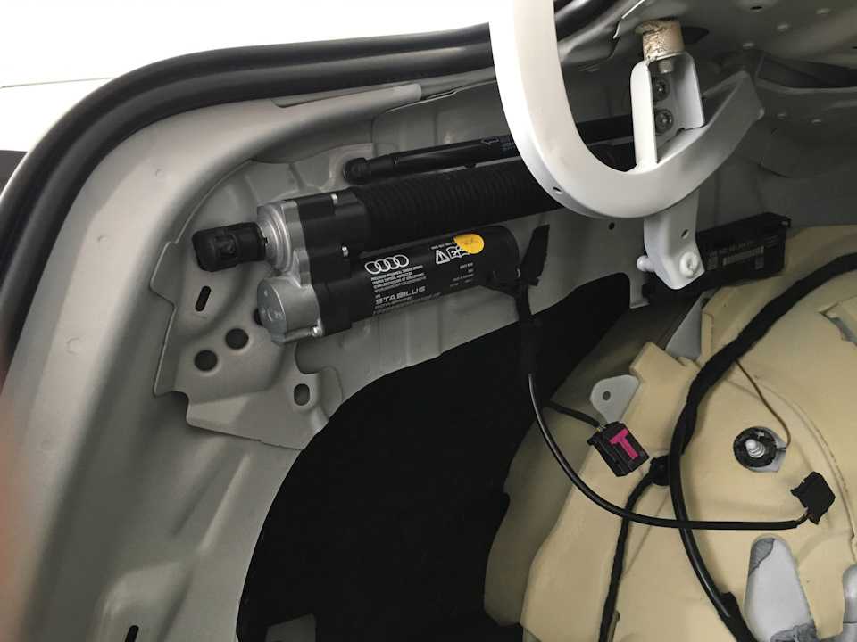 Нужен ли электропривод багажника и как его установить?