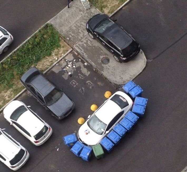 Как правильно парковаться. инструкции