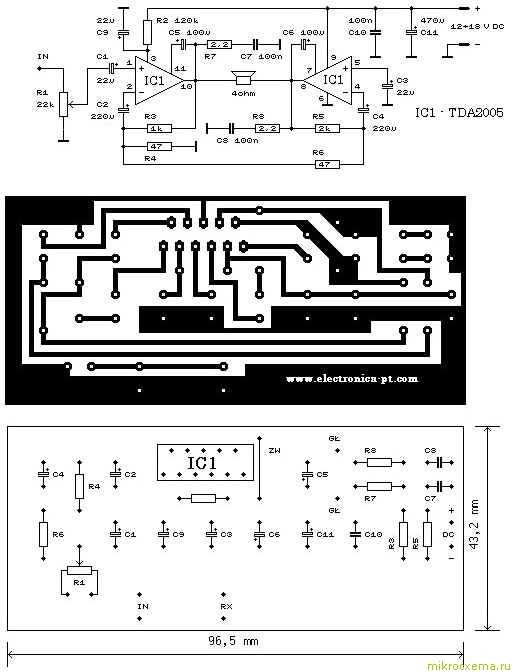 Полностью экранированный усилитель на tda1557q » журнал практической электроники датагор (datagor practical electronics magazine)