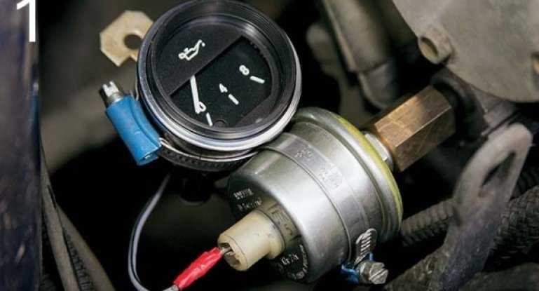 Датчики давления масла в двигателе: виды, особенности и способы проверки