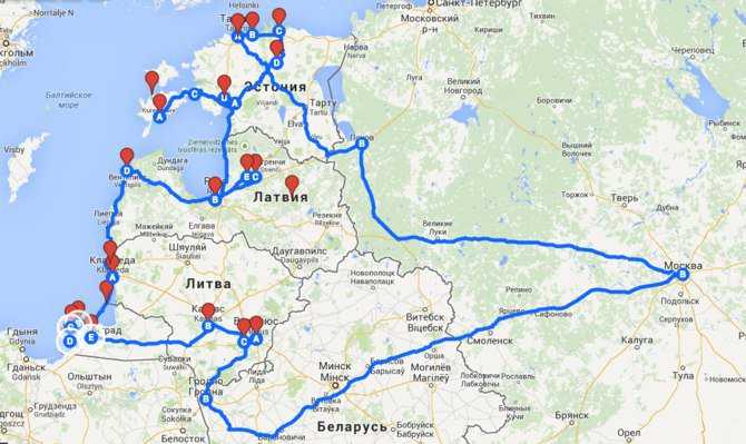 Поездка в латвию на машине: путешествие и достопримечательности