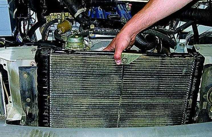 Замена радиатора охлаждения двигателя, снятие и установка своими руками, подробная инструкция описания процесса
