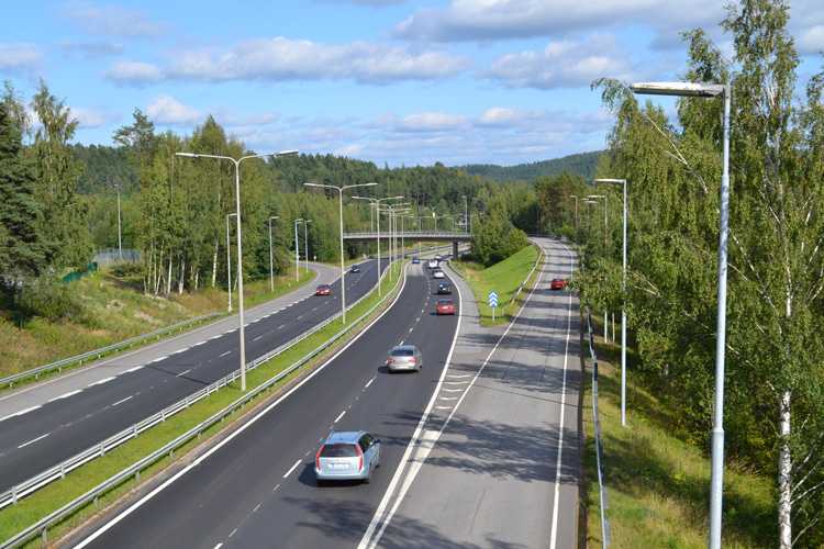 Автомобильные дороги в финляндии