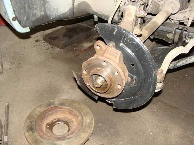 Замена подшипника ступицы переднего колеса автомобиля рено логан